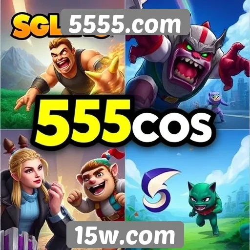 Comparativo de jogos populares disponíveis em 5555.com