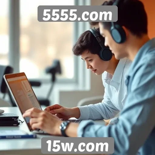 Comportamento dos usuários no site 5555.com